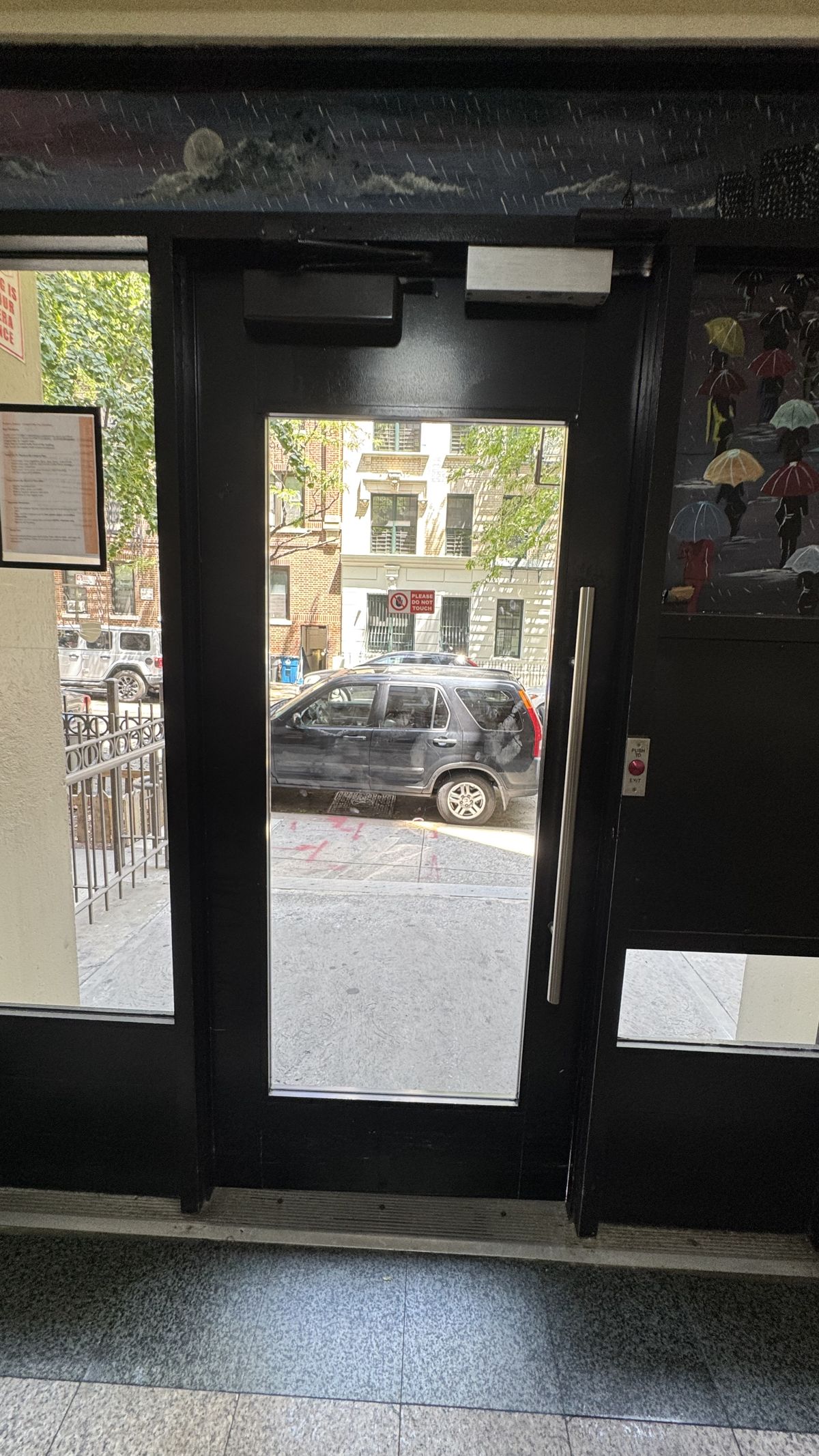 Finished: keyed entry restored, fob access retained